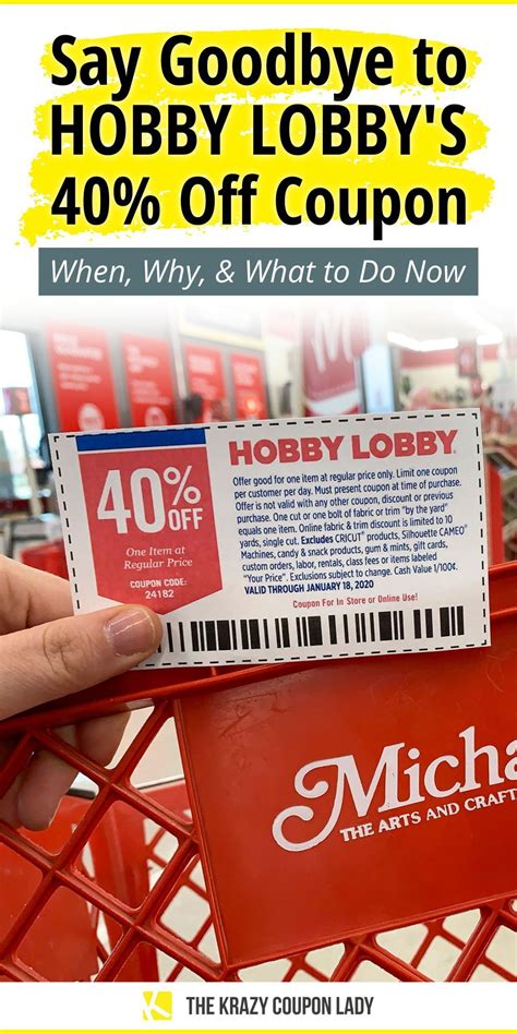 hobby lobby|hobby lobby coupon code.